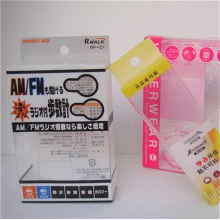 PVC Plastic Transprent Packing Box