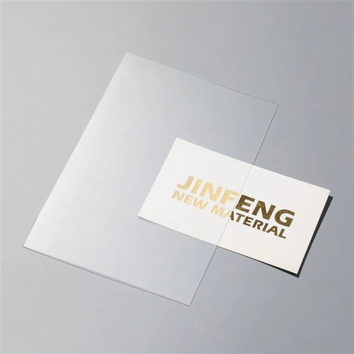 Matt Rigid Plastic PETG Sheet For Offset Printing