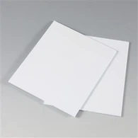 Fehér vastag PVC lap